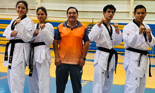 Avanzan 4 taekwondoínes de la UAT a Universiada Nacional