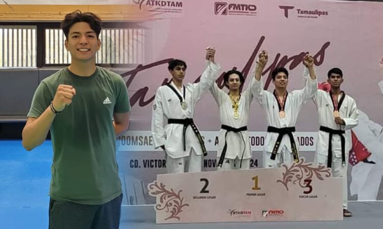 Estudiantes de la UAT triunfan en Campeonato Nacional G3 de Taekwondo