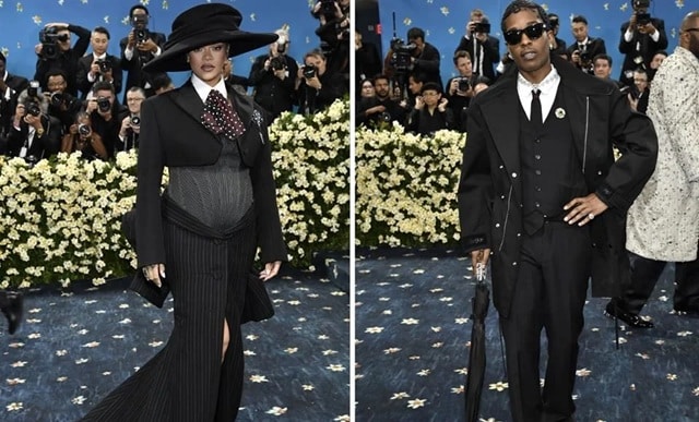 Revela Rihanna que espera su tercer hijo con A$AP Rocky