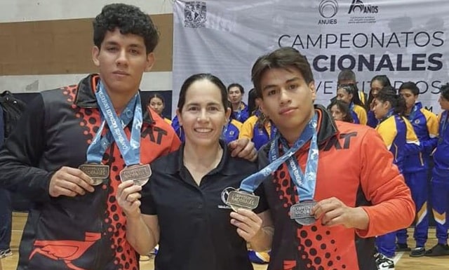Gran actuación de judocas de la UAT en el Campeonato Nacional Universitario