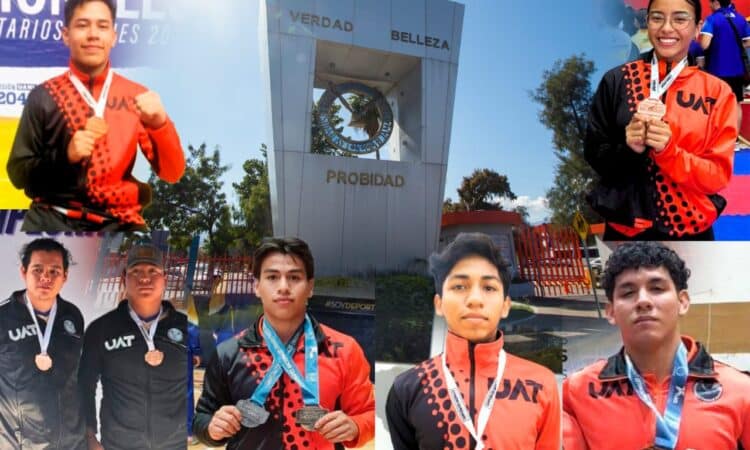 La UAT suma 12 medallas en campeonatos nacionales de ANUIES 2025