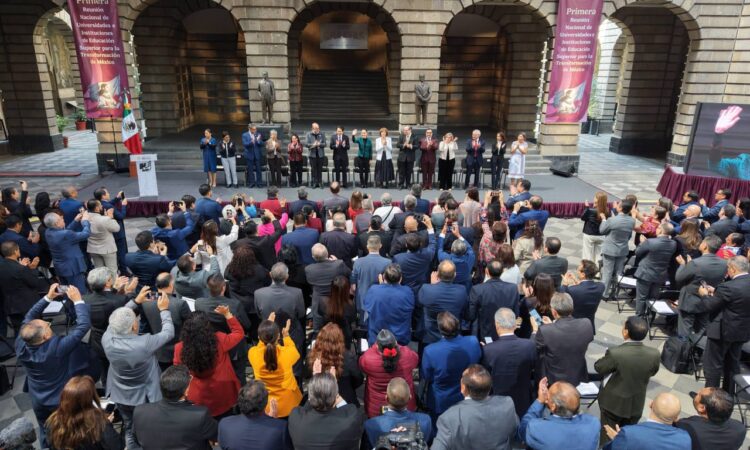 Rector de la UAT asiste a reunión de universidades con Claudia Sheinbaum