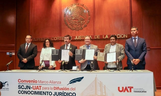 UAT y SCJN firman alianza para la difusión del conocimiento jurídico