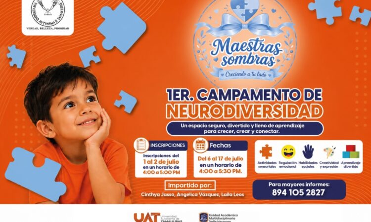 Abrirá la UAT campamento infantil de neurodiversidad en Valle Hermoso