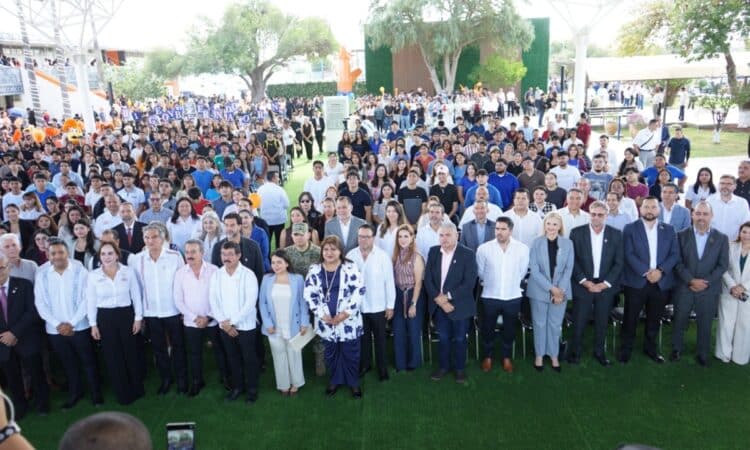 Inauguran Américo y Dámaso nuevos espacios universitarios en Nuevo Laredo